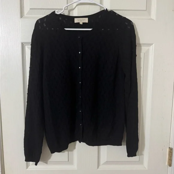 Sézane Philippe black cardigan - Picture 3 of 8